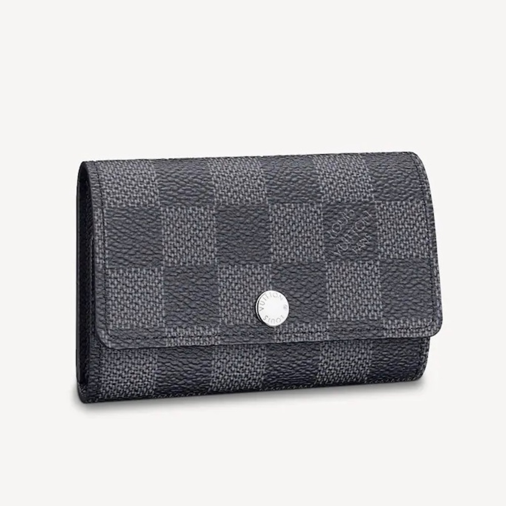 Louis Vuitton Damier Graphite 6 key holder
